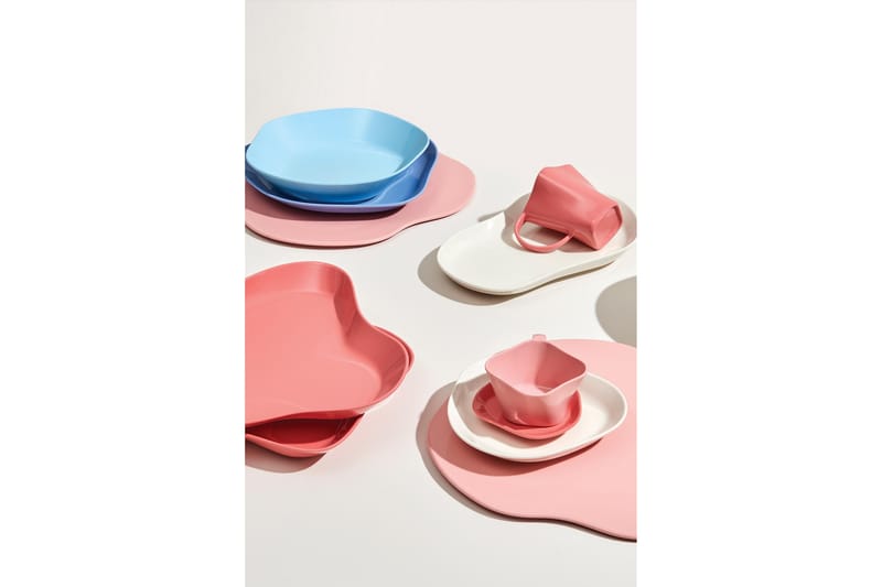 Mahat Serveringsfat 5 cm - Rosa - Hushåll - Servering & Dukning - Brickor & fat - Serveringsbricka