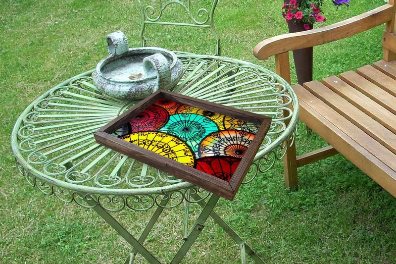 Traxory Bricka 30 cm - Flerfärgad - Hushåll - Servering & Dukning - Brickor & fat - Serveringsbricka