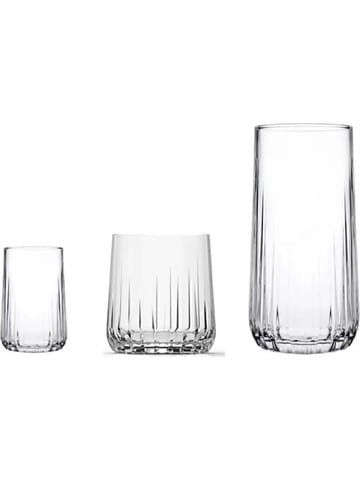 Berriaren Glasset (18 delar) 17x32x32 cm - Transparent - Hushåll - Servering & Dukning - Dricksglas
