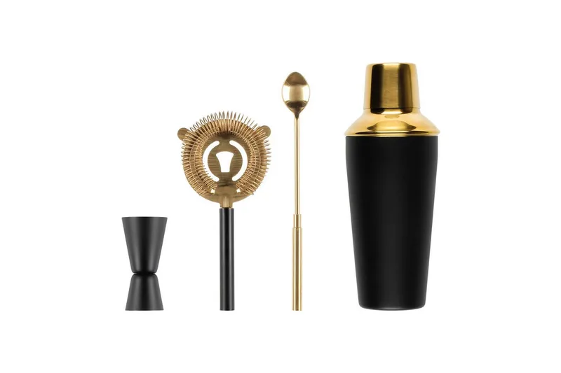 Cocktailset Maku 4 Delar, Svart