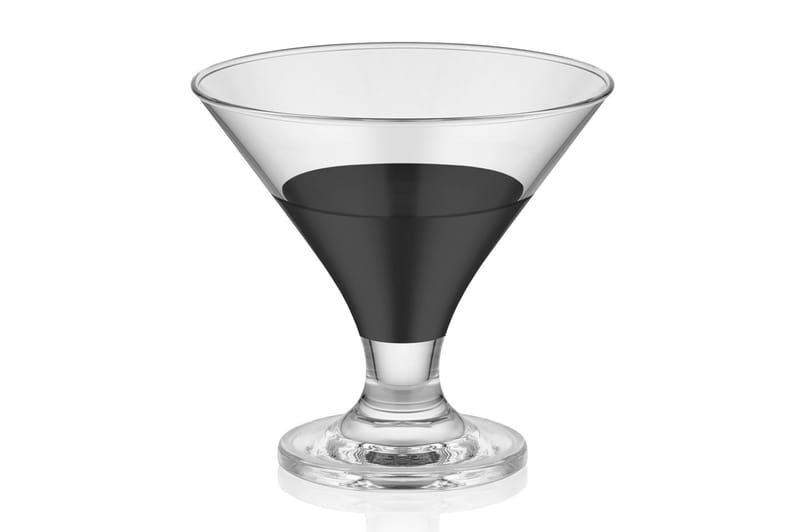 Glass Set 6-pack - Svart - Cocktailglas - Dricksglas