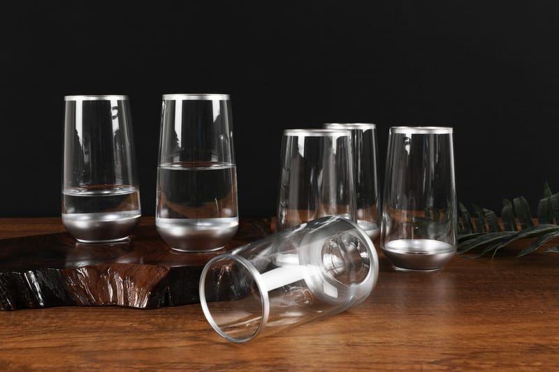 Highballglas - Silver - Dricksglas - Drinkglas & highballglas