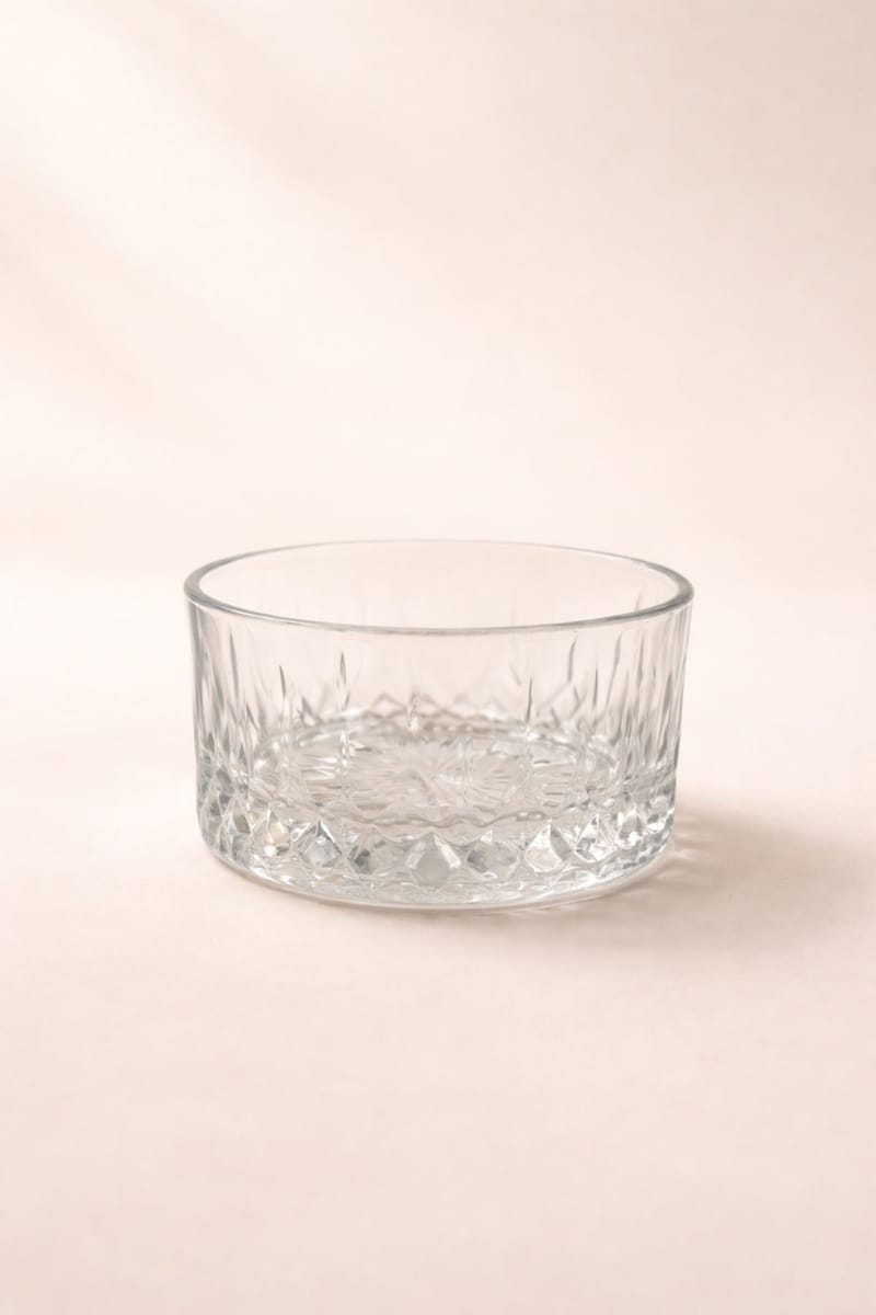 Fenvik Förvaringsboxset (6 delar) 10x10x6 cm - Transparent - Hushåll - Servering & Dukning - Karaff & tillbringare - Glasflaska