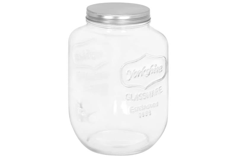 Glasbehållare med tappkran 8050 ml glas - Transparent - Tappkransbehållare - Karaff & tillbringare