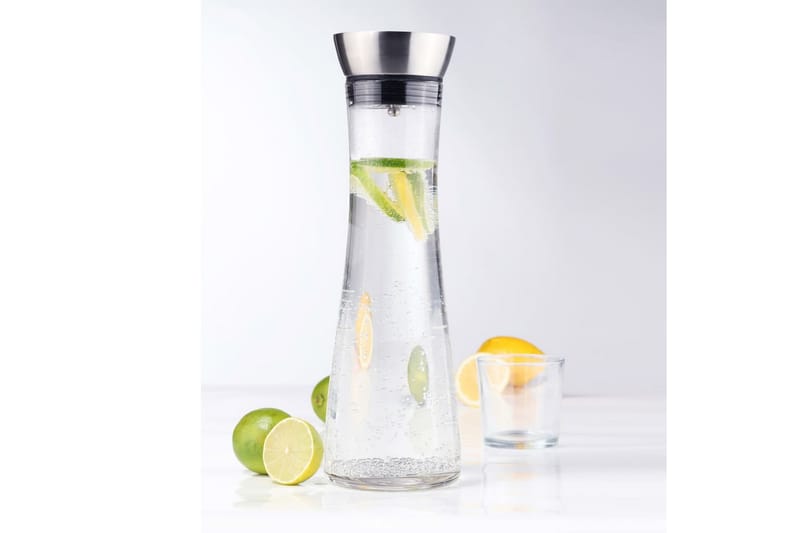 HI Vattenbehållare med tappkran genomskinlig 1,2 L - Transparent - Hushåll - Servering & Dukning - Karaff & tillbringare - Tillbringare glas