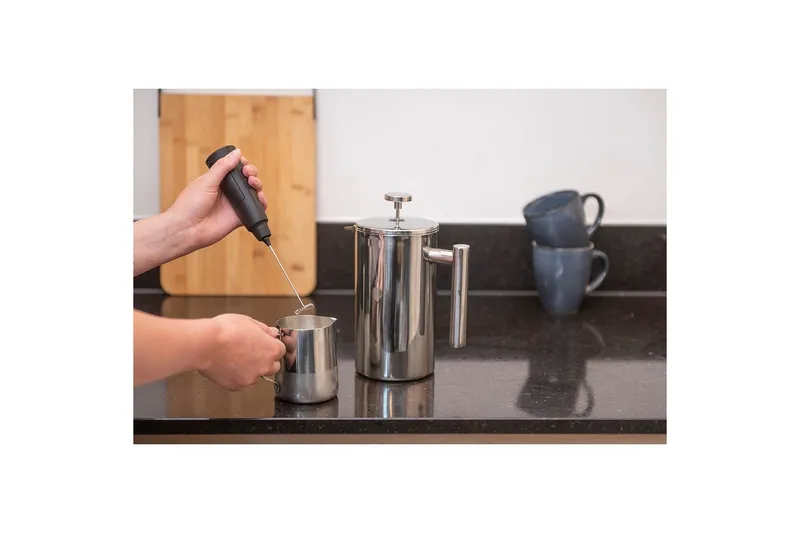 Kaffepress Maku Gastro 1L Stål - Vit - Hushåll - Servering & Dukning - Karaff & tillbringare - Kaffepress & Frenchpress