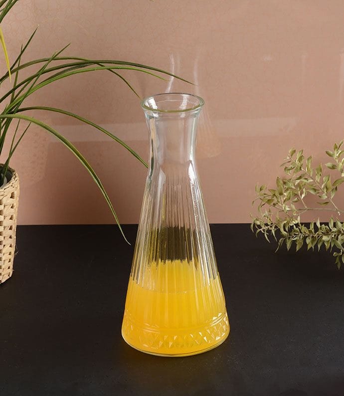 Lumor Glasflaska 12x12x29 cm - Transparent - Hushåll - Servering & Dukning - Karaff & tillbringare