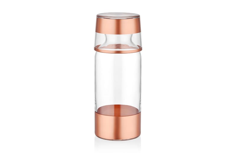 Vattenkaraff - Roséguld - Hushåll - Servering & Dukning - Karaff & tillbringare - Tillbringare glas