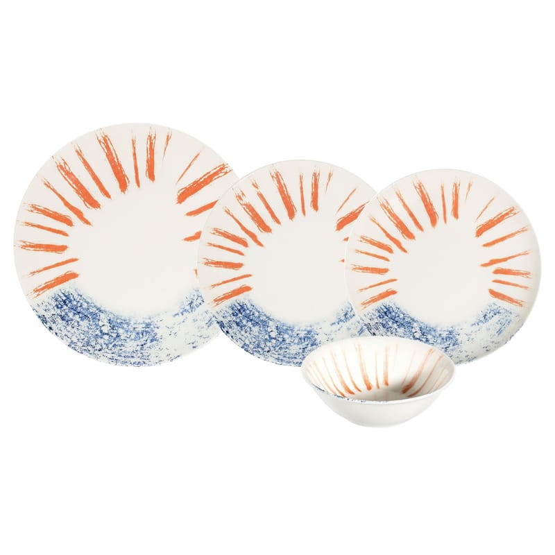 Kylvik Middagsservis (24 delar) 32x36x41 cm - Flerfärgad - Hushåll - Servering & Dukning - Porslin