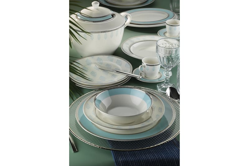 Mayur Servis - Flerfärgad - Hushåll - Servering & Dukning - Tallrikar & skålar