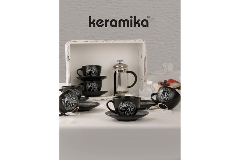 Khiladi Tekopp 12-delar, Mattsvart