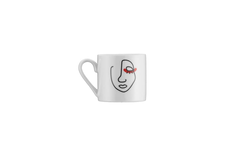 Mahasim Kaffekopp 4-delar - Flerfärgad - Hushåll - Servering & Dukning - Muggar & koppar - Kaffekopp & kaffemugg