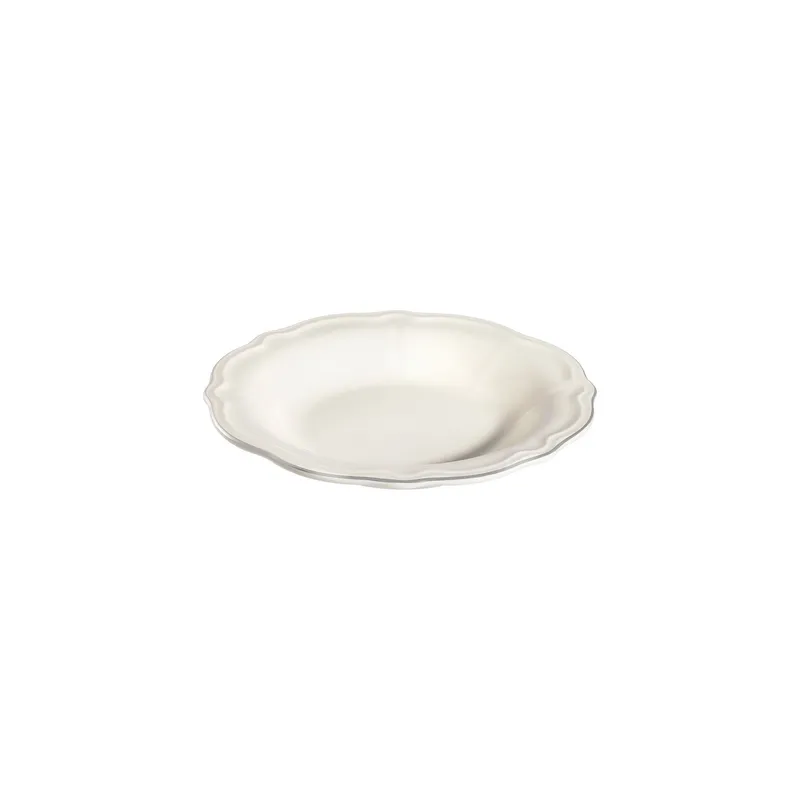 Platin Middagsservis (53 delar) 53x33x36 cm - Vit och silver - Hushåll - Servering & Dukning - Porslin