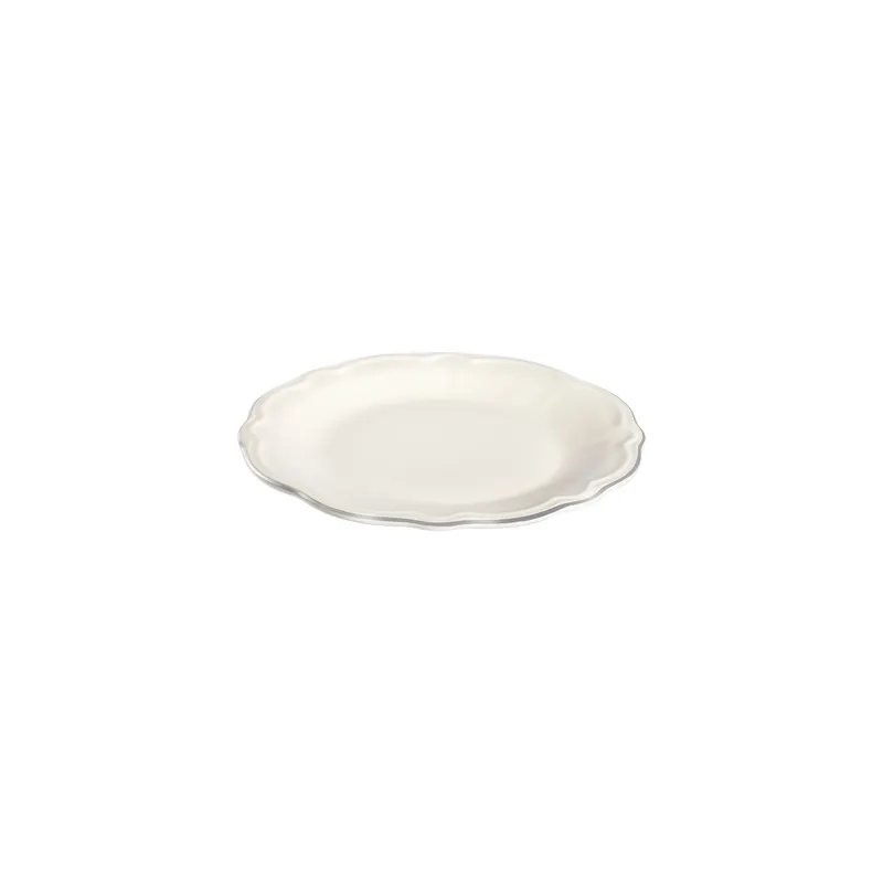 Platin Middagsservis (53 delar) 53x33x36 cm - Vit och silver - Hushåll - Servering & Dukning - Porslin