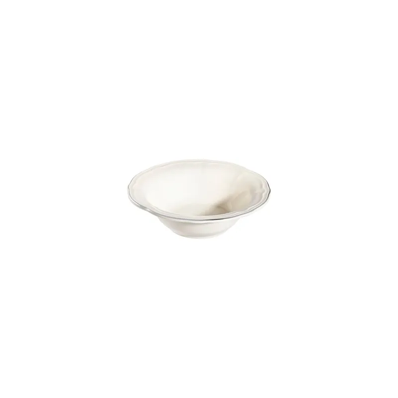 Platin Middagsservis (53 delar) 53x33x36 cm, Vit/silver