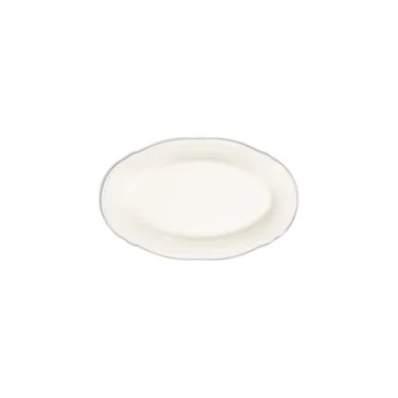 Platin Middagsservis (53 delar) 53x33x36 cm - Vit/silver - Hushåll - Servering & Dukning - Porslin