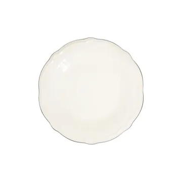 Platin Middagsservis (53 delar) 53x33x36 cm - Vit/silver - Hushåll - Servering & Dukning - Porslin