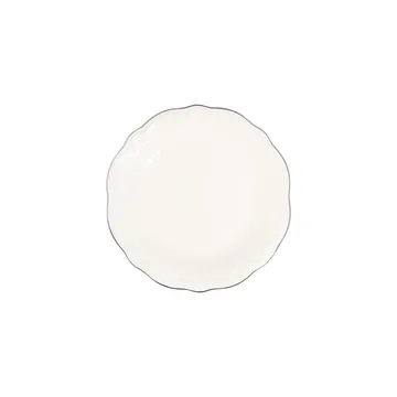 Platin Middagsservis (53 delar) 53x33x36 cm - Vit/silver - Hushåll - Servering & Dukning - Porslin