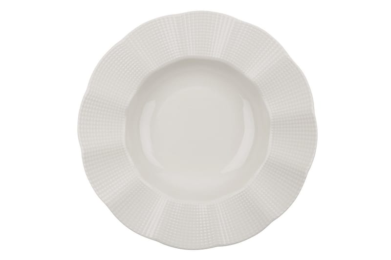 Adine Middagsservis 24 Delar Porslin - Creme - Hushåll - Servering & Dukning - Porslin