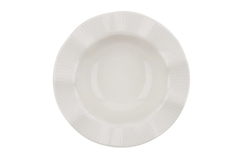 Adine Middagsservis 24 Delar Porslin - Creme - Hushåll - Servering & Dukning - Porslin