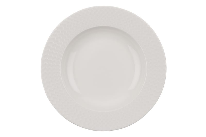 Adine Middagsservis 24 Delar Porslin - Vit - Hushåll - Servering & Dukning - Porslin