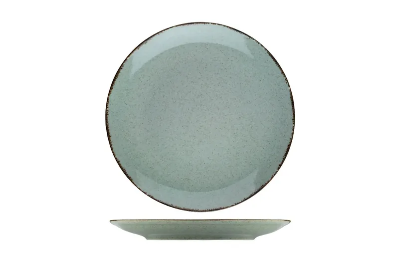 Adine Tallriksset 24 Delar - Porslin/Grön - Hushåll - Servering & Dukning - Porslin