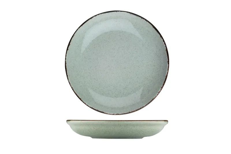 Adine Tallriksset 24 Delar - Porslin/Grön - Hushåll - Servering & Dukning - Porslin