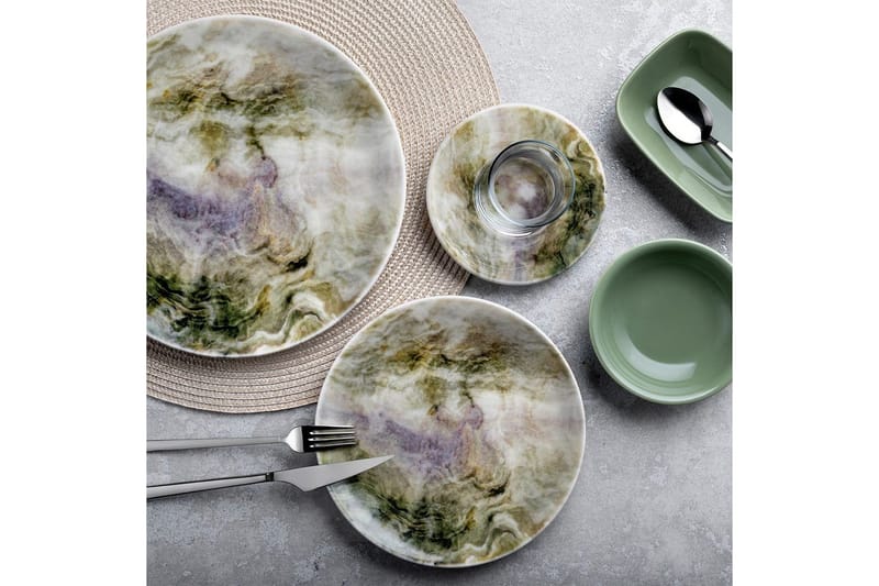 Frukostset (25 delar) Nylar 128 Flerfärgad - Multifärgad - Hushåll - Servering & Dukning - Porslin