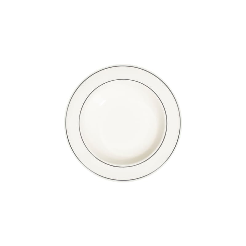 Platin Middagsservis (53 delar) 53x33x36 cm - vit och silver - Hushåll - Servering & Dukning - Porslin