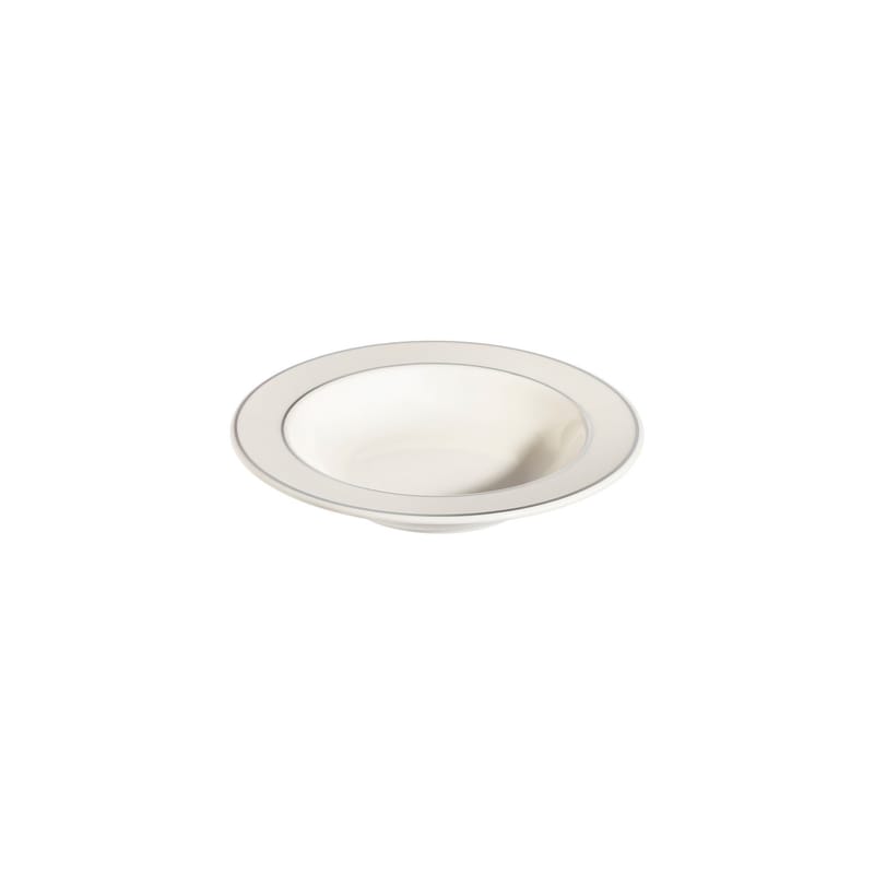 Platin Middagsservis (53 delar) 53x33x36 cm - vit/silver - Hushåll - Servering & Dukning - Porslin