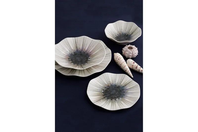 Subatan Tallriksset 24 Delar - Porslin/Flerfärgad - Hushåll - Servering & Dukning - Porslin