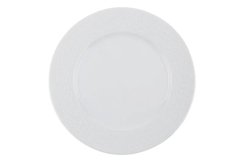 Adine Middagsservis 24 Delar Porslin - Vit - Hushåll - Servering & Dukning - Tallrikar & skålar