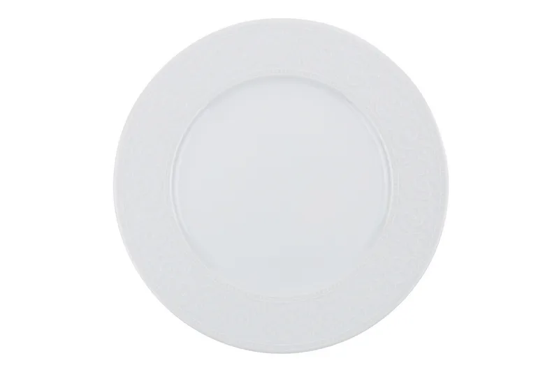 Adine Middagsservis 24 Delar Porslin - Vit - Hushåll - Servering & Dukning - Tallrikar & skålar