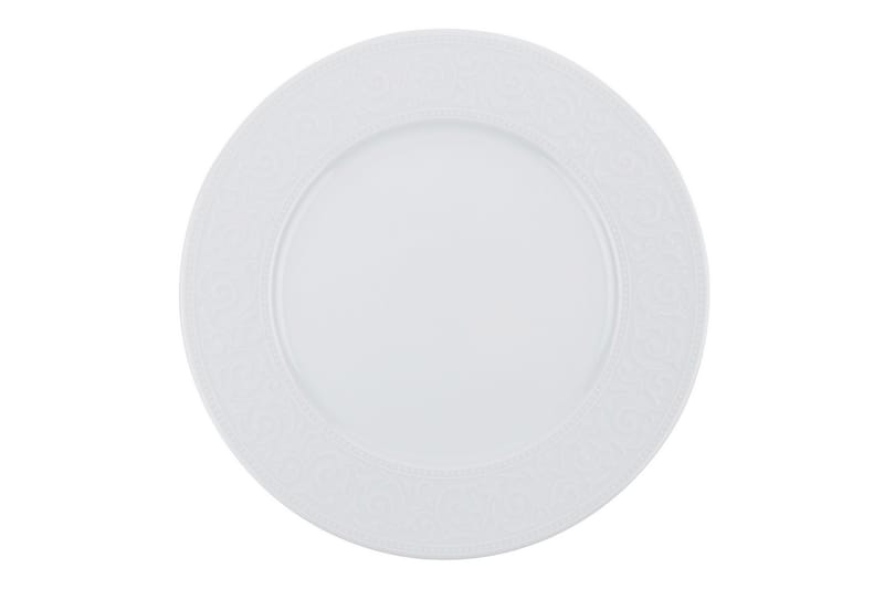 Adine Middagsservis 24 Delar Porslin - Vit - Hushåll - Servering & Dukning - Tallrikar & skålar