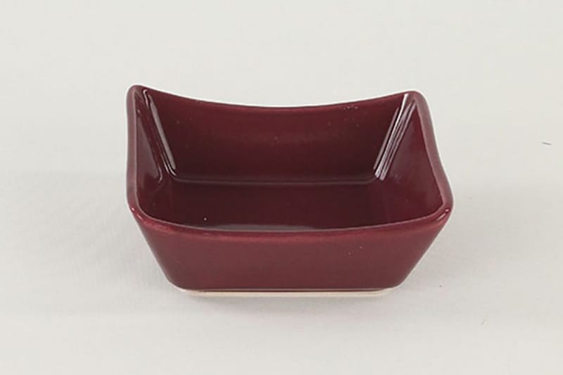 Assietter - Mörklila - Hushåll - Servering & Dukning - Tallrikar & skålar - Fyrkantiga tallrikar