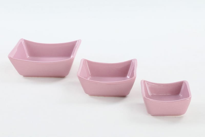 Assietter - Violett - Hushåll - Servering & Dukning - Tallrikar & skålar - Fyrkantiga tallrikar