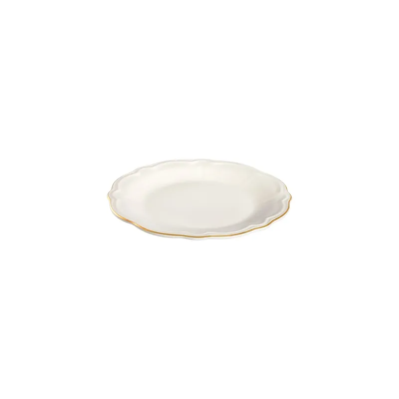 Garyn Servis (24 delar) 32x36x41 cm, Vitt/guld