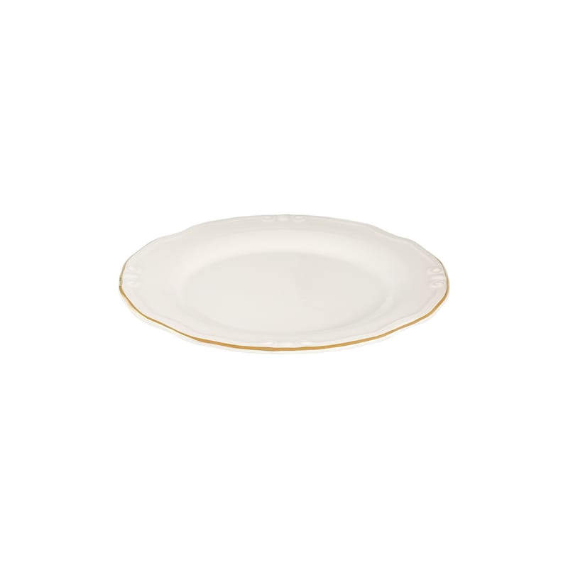 Garyn Servis (53 delar) 53x33x36 cm - Vitt och guld - Hushåll - Servering & Dukning - Tallrikar & skålar