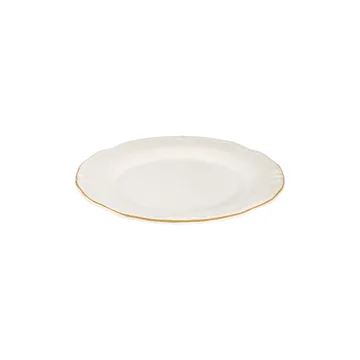 Garyn Servis (53 delar) 53x33x36 cm - Vitt/guld - Hushåll - Servering & Dukning - Tallrikar & skålar