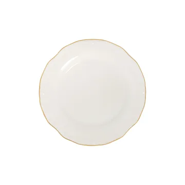 Garyn Servis (53 delar) 53x33x36 cm - Vitt/guld - Hushåll - Servering & Dukning - Tallrikar & skålar
