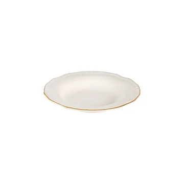 Garyn Servis (53 delar) 53x33x36 cm - Vitt/guld - Hushåll - Servering & Dukning - Tallrikar & skålar