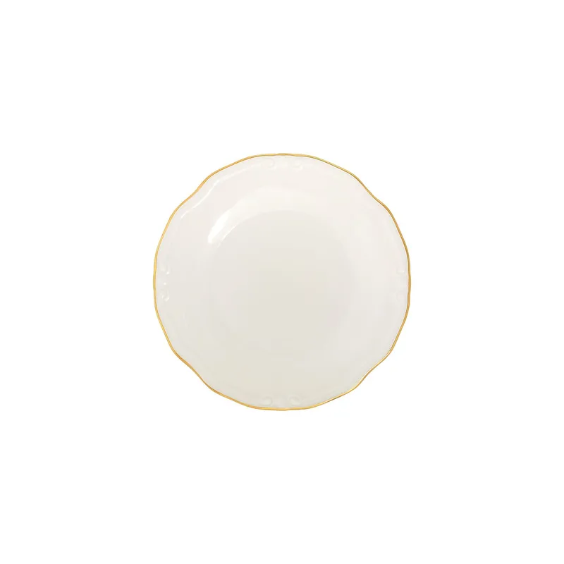 Garyn Servis (53 delar) 53x33x36 cm, Vitt/guld