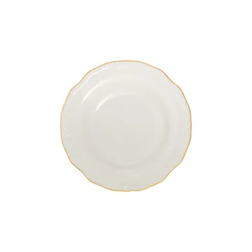 Garyn Servis (53 delar) 53x33x36 cm - Vitt/guld - Hushåll - Servering & Dukning - Tallrikar & skålar