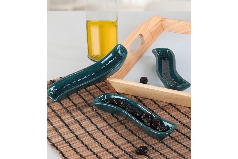 Kareshan Djup Tallrik, Grön