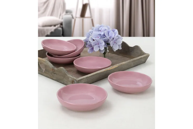 Kausal Djup Tallrik - Mörkrosa - Hushåll - Servering & Dukning - Tallrikar & skålar - Djupa tallrikar