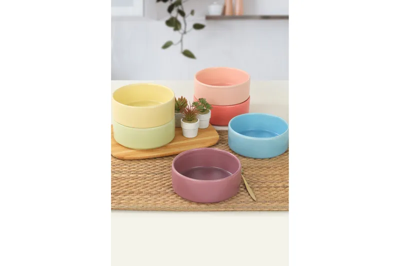 Kauslender Djup Tallrik 14 cm, Flerfärgad