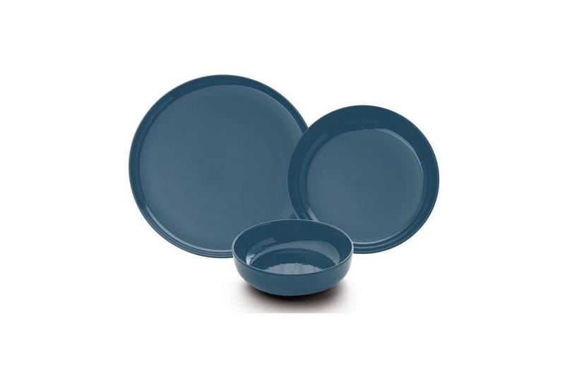 Middagset (12 delar) Prynn mörkblå, Mörkblå