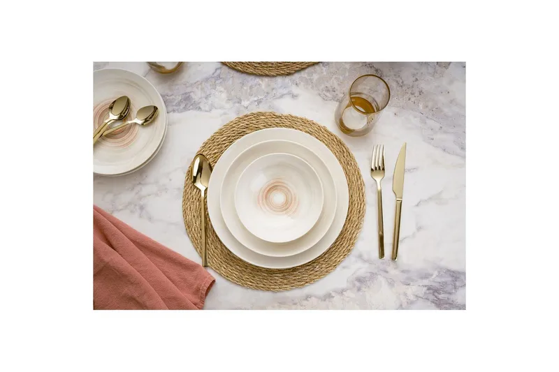 Middagset (24 delar) Soyal Mångfärgad - Multifärgad - Hushåll - Servering & Dukning - Tallrikar & skålar - Serviser & tallrikar set