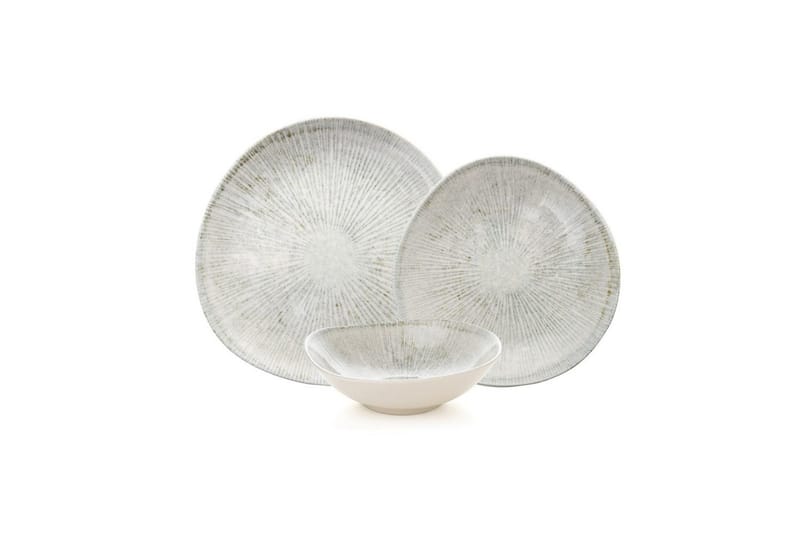 Middagset (24 delar) Sylreth Flerfärgad, Multifärgad