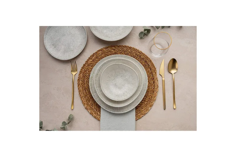 Middagset (24 delar) Sylreth Flerfärgad - Multifärgad - Hushåll - Servering & Dukning - Tallrikar & skålar - Serviser & tallrikar set